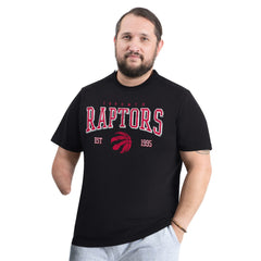 Black Toronto Raptors G-III Sports by Carl Banks Adaptive Classic Team Spirit Short Sleeve T-Shirt | NBA