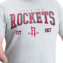 Gray Houston Rockets G-III Sports by Carl Banks Adaptive Classic Team Spirit Short Sleeve T-Shirt | NBA