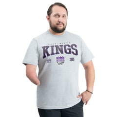Gray Sacramento Kings G-III Sports by Carl Banks Adaptive Classic Team Spirit Short Sleeve T-Shirt | NBA