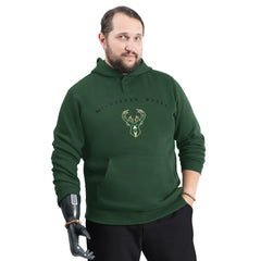 Green Milwaukee Bucks G-III Sports by Carl Banks Adaptive Team Arc Fleece Hoodie | NBA