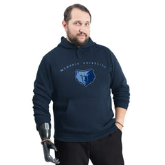 Navy Memphis Grizzlies G-III Sports by Carl Banks Adaptive Team Arc Fleece Hoodie | NBA