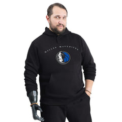 Black Dallas Mavericks G-III Sports by Carl Banks Adaptive Team Arc Fleece Hoodie sale | NBA