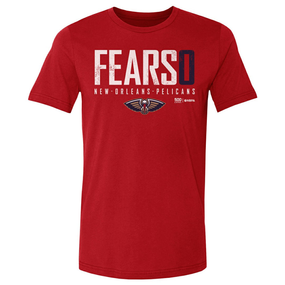 Red Jeremiah Fears New Orleans Pelicans 500 Level Elite T-Shirt | NBA