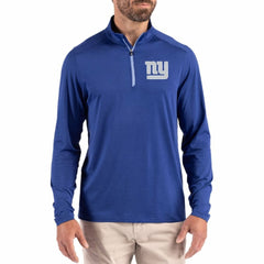 New York Giants Cutter & Buck Coastline Epic Comfort Recycled Quarter-Zip Pullover | NFL Online