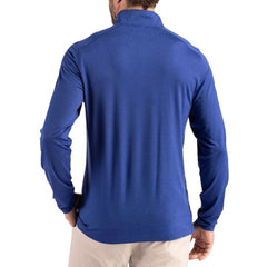 New York Giants Cutter & Buck Coastline Epic Comfort Recycled Quarter-Zip Pullover | NFL Online