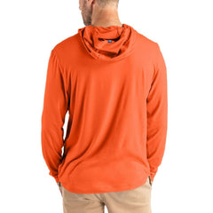 Cleveland Browns Cutter & Buck Coastline Epic Comfort Recycled Long Sleeve Hoodie T-Shirt | NFL New