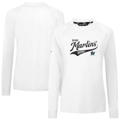 Miami Marlins Levelwear Women's Slender Glide T-Shirt - MLB T-shirts