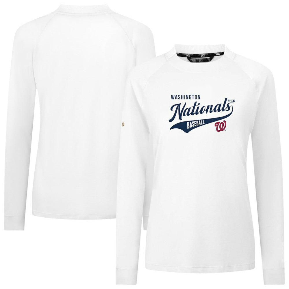 Washington Nationals Levelwear Women's Slender Glide T-Shirt - MLB T-shirts