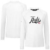 Cincinnati Reds Levelwear Women's Slender Glide T-Shirt - MLB T-shirts