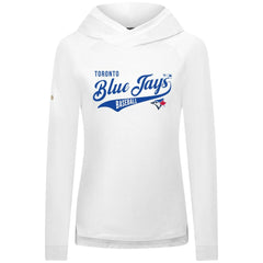 Toronto Blue Jays Levelwear Women's Slender Glide Raglan Hoodie - MLB Hoodies