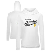 Pittsburgh Pirates Levelwear Women's Slender Glide Raglan Hoodie - MLB Hoodies
