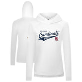 St. Louis Cardinals Levelwear Women's Slender Glide Raglan Hoodie - MLB Hoodies