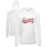 Arizona Diamondbacks Levelwear Women's Slender Glide Raglan Hoodie - MLB Hoodies