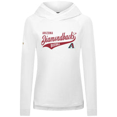Arizona Diamondbacks Levelwear Women's Slender Glide Raglan Hoodie - MLB Hoodies