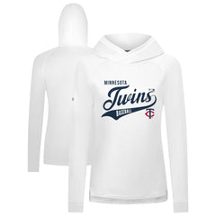 Minnesota Twins Levelwear Women's Slender Glide Raglan Hoodie - MLB Hoodies