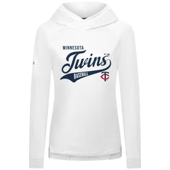 Minnesota Twins Levelwear Women's Slender Glide Raglan Hoodie - MLB Hoodies