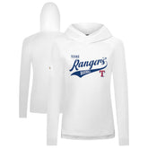 Texas Rangers Levelwear Women's Slender Glide Raglan Hoodie - MLB Hoodies
