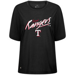 Texas Rangers Levelwear Women's Bloom Sizzle T-Shirt - MLB T-shirts