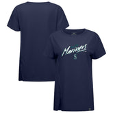 Seattle Mariners Levelwear Women's Influx Sizzle T-Shirt - MLB T-shirts