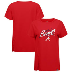Atlanta Braves Levelwear Women's Influx Sizzle T-Shirt - MLB T-shirts