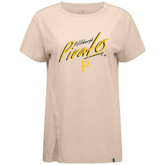 Pittsburgh Pirates Levelwear Women's Influx Sizzle T-Shirt - MLB T-shirts