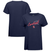 St. Louis Cardinals Levelwear Women's Influx Sizzle T-Shirt - MLB T-shirts