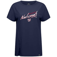 Washington Nationals Levelwear Women's Influx Sizzle T-Shirt - MLB T-shirts