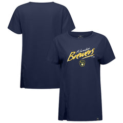 Milwaukee Brewers Levelwear Women's Influx Sizzle T-Shirt - MLB T-shirts