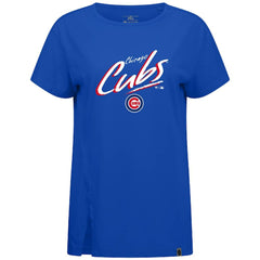 Chicago Cubs Levelwear Women's Influx Sizzle T-Shirt - MLB T-shirts