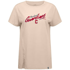 Cleveland Guardians Levelwear Women's Influx Sizzle T-Shirt - MLB T-shirts