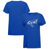 Kansas City Royals Levelwear Women's Influx Sizzle T-Shirt - MLB T-shirts
