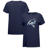 Tampa Bay Rays Levelwear Women's Influx Sizzle T-Shirt - MLB T-shirts