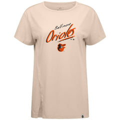 Baltimore Orioles Levelwear Women's Influx Sizzle T-Shirt - MLB T-shirts