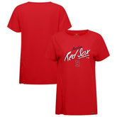 Boston Red Sox Levelwear Women's Influx Sizzle T-Shirt - MLB T-shirts