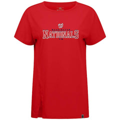 Washington Nationals Levelwear Women's Influx Journey T-Shirt - MLB T-shirts