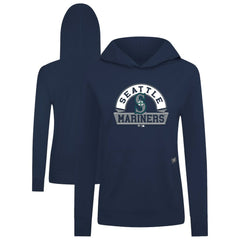Seattle Mariners Levelwear Women's Relay Banner Arch Long Sleeve T-Shirt Hoodie - MLB Hoodies
