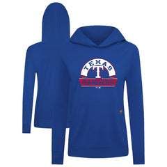 Texas Rangers Levelwear Women's Relay Banner Arch Long Sleeve T-Shirt Hoodie - MLB Hoodies