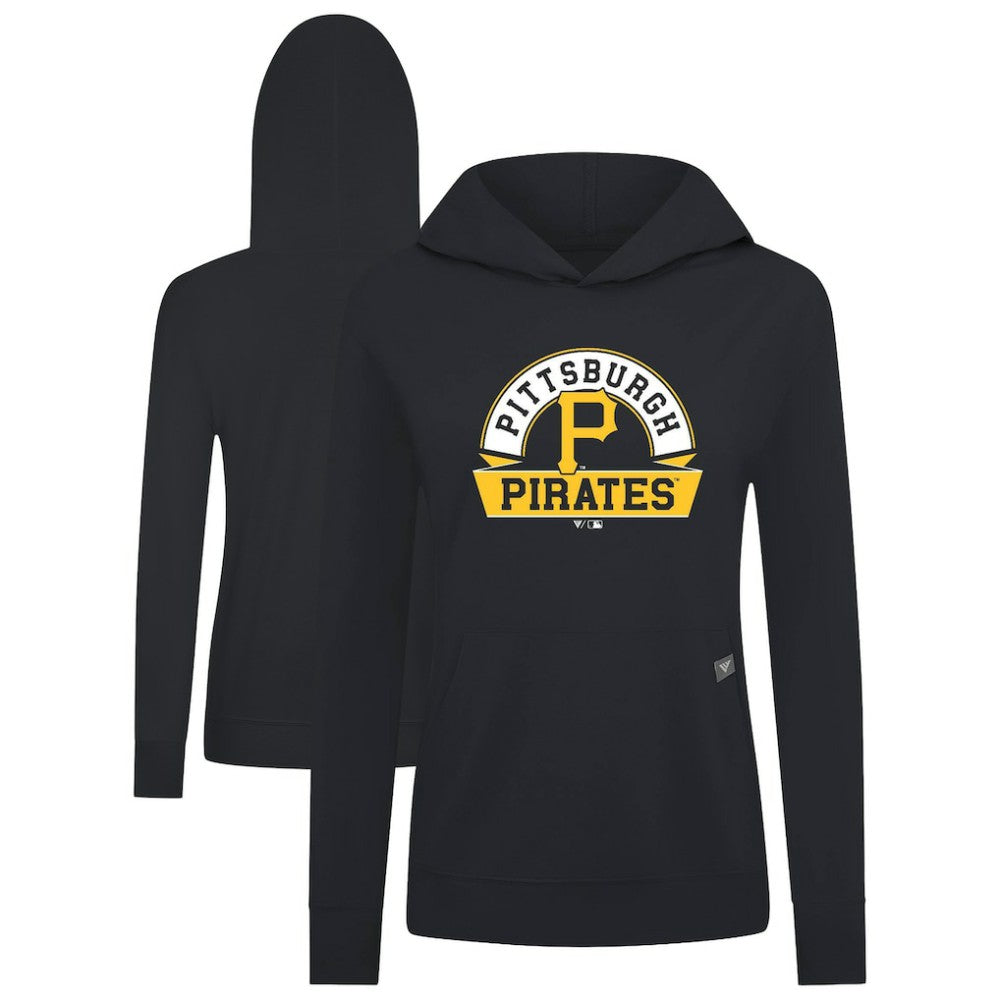 Pittsburgh Pirates Levelwear Women's Relay Banner Arch Long Sleeve T-Shirt Hoodie - MLB Hoodies