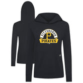 Pittsburgh Pirates Levelwear Women's Relay Banner Arch Long Sleeve T-Shirt Hoodie - MLB Hoodies