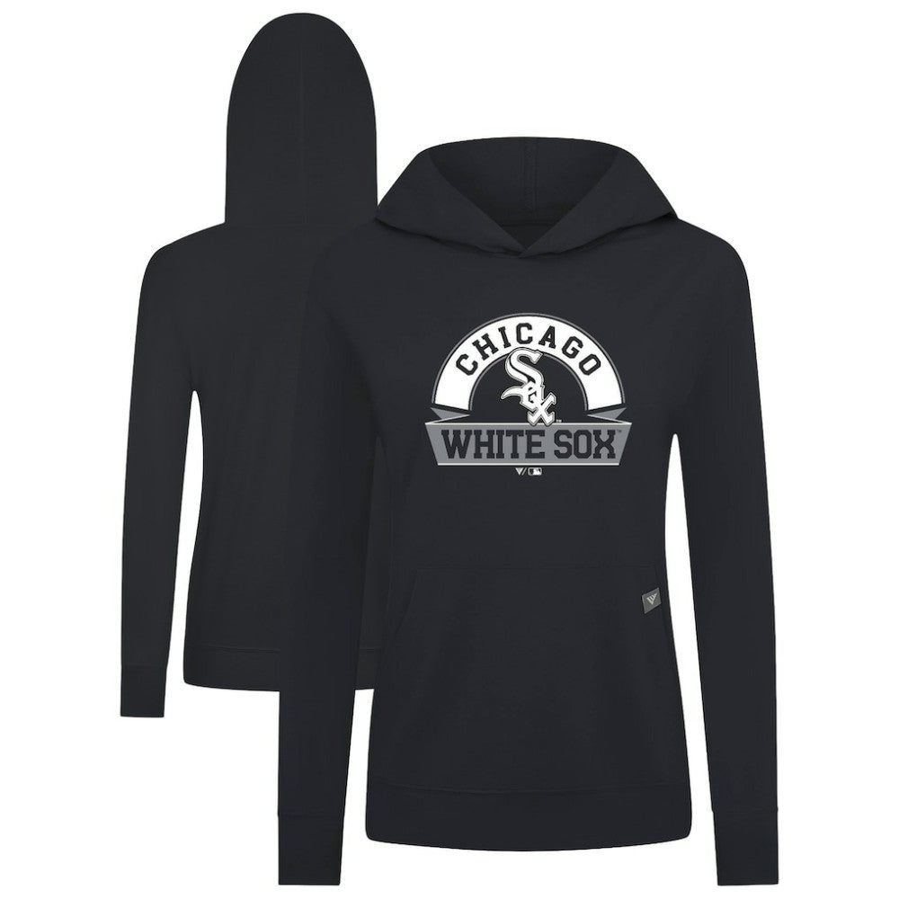 Chicago White Sox Levelwear Women's Relay Banner Arch Long Sleeve T-Shirt Hoodie - MLB Hoodies
