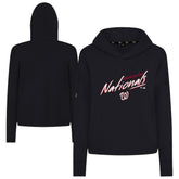 Washington Nationals Levelwear Women's Sweet Sizzle Tri-Blend Hoodie - MLB Hoodies