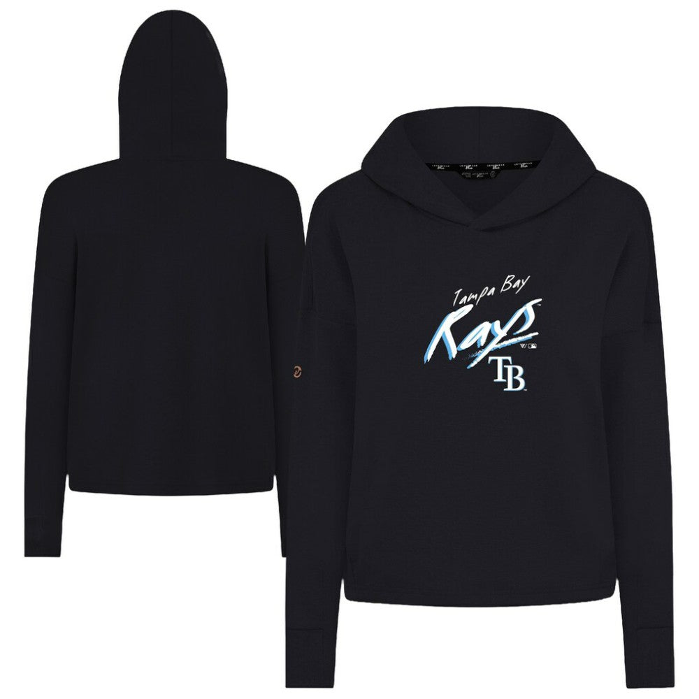 Tampa Bay Rays Levelwear Women's Sweet Sizzle Tri-Blend Hoodie - MLB Hoodies