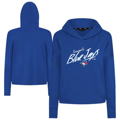 Toronto Blue Jays Levelwear Women's Sweet Sizzle Tri-Blend Hoodie - MLB Hoodies