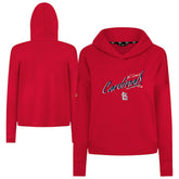 St. Louis Cardinals Levelwear Women's Sweet Sizzle Tri-Blend Hoodie - MLB Hoodies