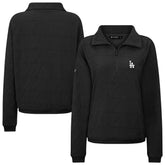 Los Angeles Dodgers Levelwear Women's Camden Insignia 2.0 Quarter-Zip Top - MLB Tops
