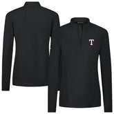 Texas Rangers Levelwear Women's Upright Insignia 2.0 Quarter-Zip Tri-Blend Top - MLB Tops