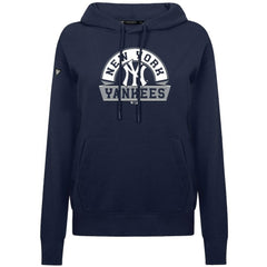 New York Yankees Levelwear Women's Adorn Banner Arch Hoodie - MLB Hoodies