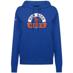 New York Mets Levelwear Women's Adorn Banner Arch Hoodie - MLB Hoodies