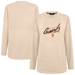 San Francisco Giants Levelwear Women's Oversized Beaudry Sizzle Top - MLB Tops