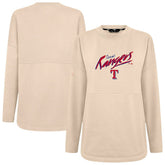 Texas Rangers Levelwear Women's Oversized Beaudry Sizzle Top - MLB Tops